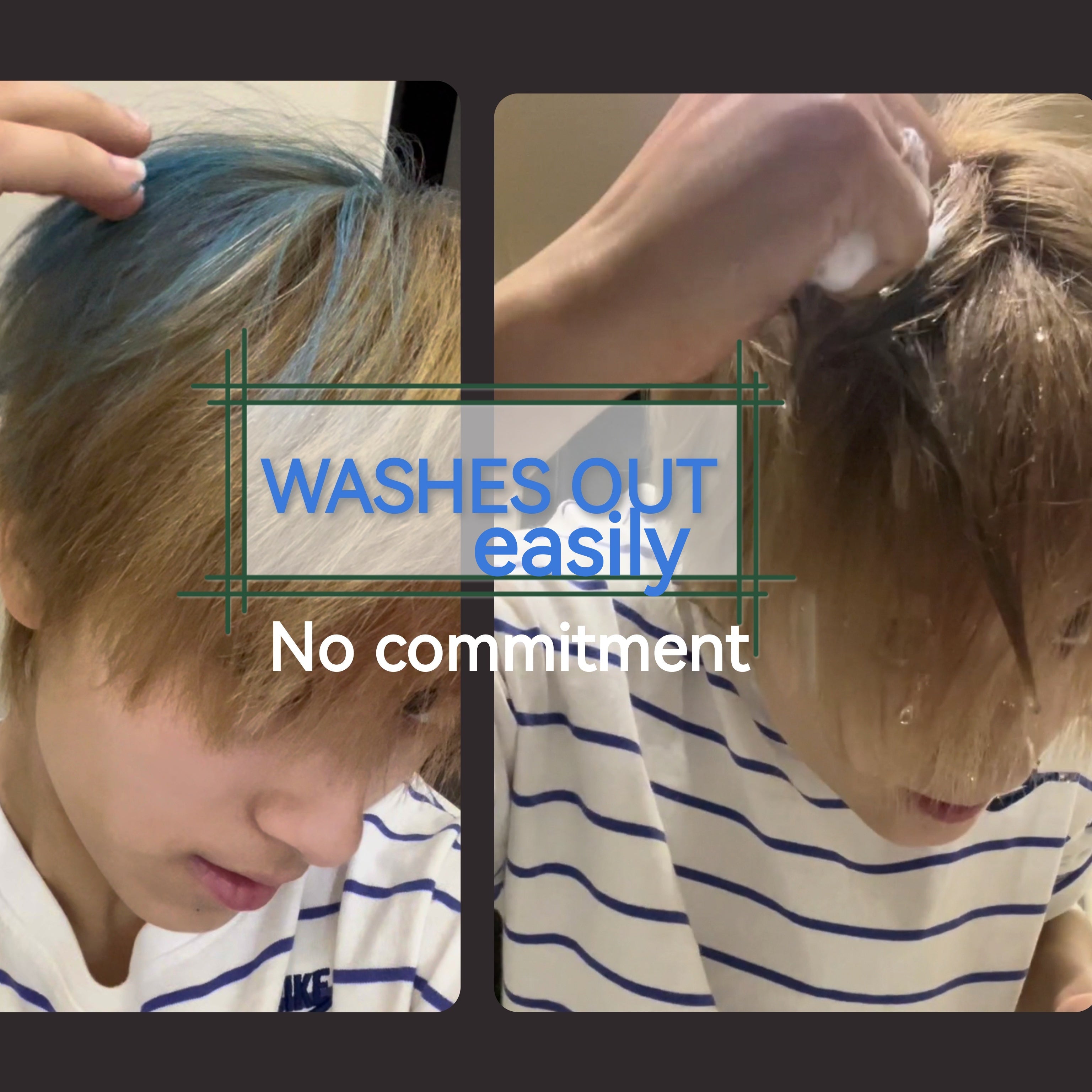 Temporary Hair Color - 6 Shades in One Gift Box